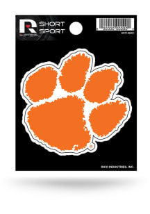 Clemson Tigers Sports Auto Decal - Orange