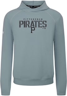 Levelwear Pittsburgh Pirates Grey Mandate Carve Long Sleeve T Shirt