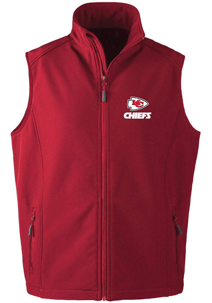 Kansas City Chiefs Mens Red Archer Sleeveless Jacket