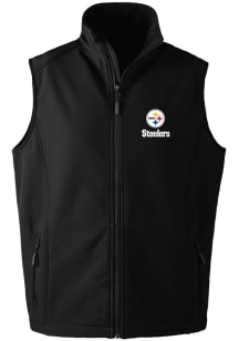 Dunbrooke Pittsburgh Steelers Mens Black Archer Sleeveless Jacket