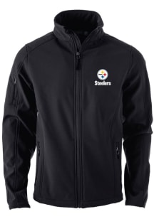 Dunbrooke Pittsburgh Steelers Mens Black Sonoma Medium Weight Jacket