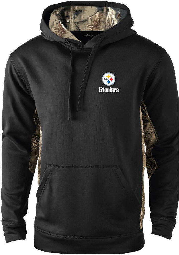 Pittsburgh Steelers Nike Prime Wordmark Therma Pullover Hoodie