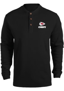 Dunbrooke Kansas City Chiefs Black Thermal Long Sleeve T Shirt