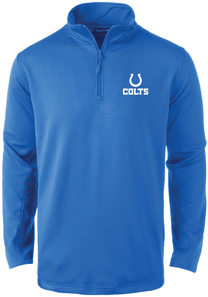 St Louis Blues Mens Blue Iconic Clutch Long Sleeve 1/4 Zip