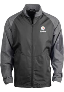 Dunbrooke Pittsburgh Steelers Mens Black HURRICANE Light Weight Jacket