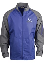 Indianapolis Colts Mens Blue HURRICANE Light Weight Jacket