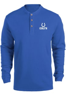 Dunbrooke Indianapolis Colts Blue THERMAL Long Sleeve T Shirt