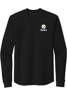 Dunbrooke Pittsburgh Steelers Black CAVALIER Long Sleeve T Shirt
