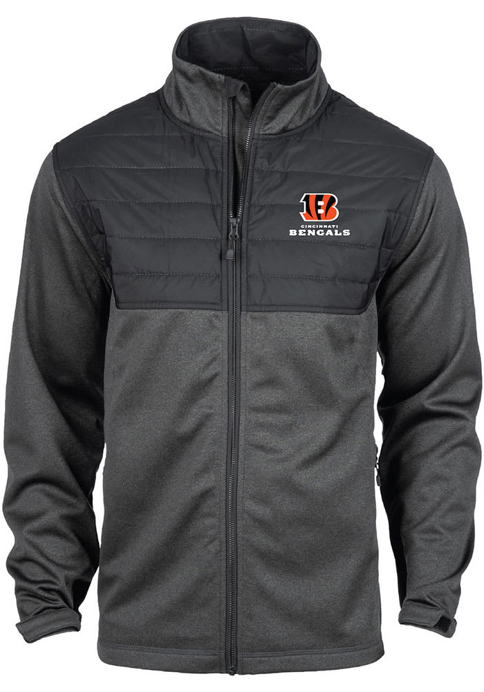 Dunbrooke Cincinnati Bengals Mens Black EXPLORER Medium Weight Jacket