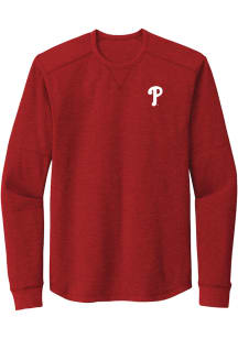 Dunbrooke Philadelphia Phillies Red Cavalier Long Sleeve T Shirt