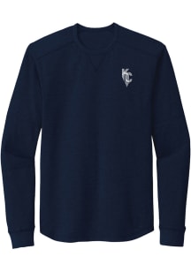 Dunbrooke Kansas City Royals Navy Blue Cavalier Long Sleeve T Shirt