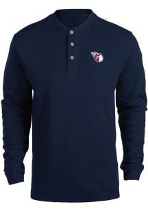 Dunbrooke Cleveland Guardians Navy Blue Maverick Long Sleeve T Shirt