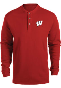 Dunbrooke Wisconsin Badgers Red Maverick Long Sleeve Fashion T Shirt