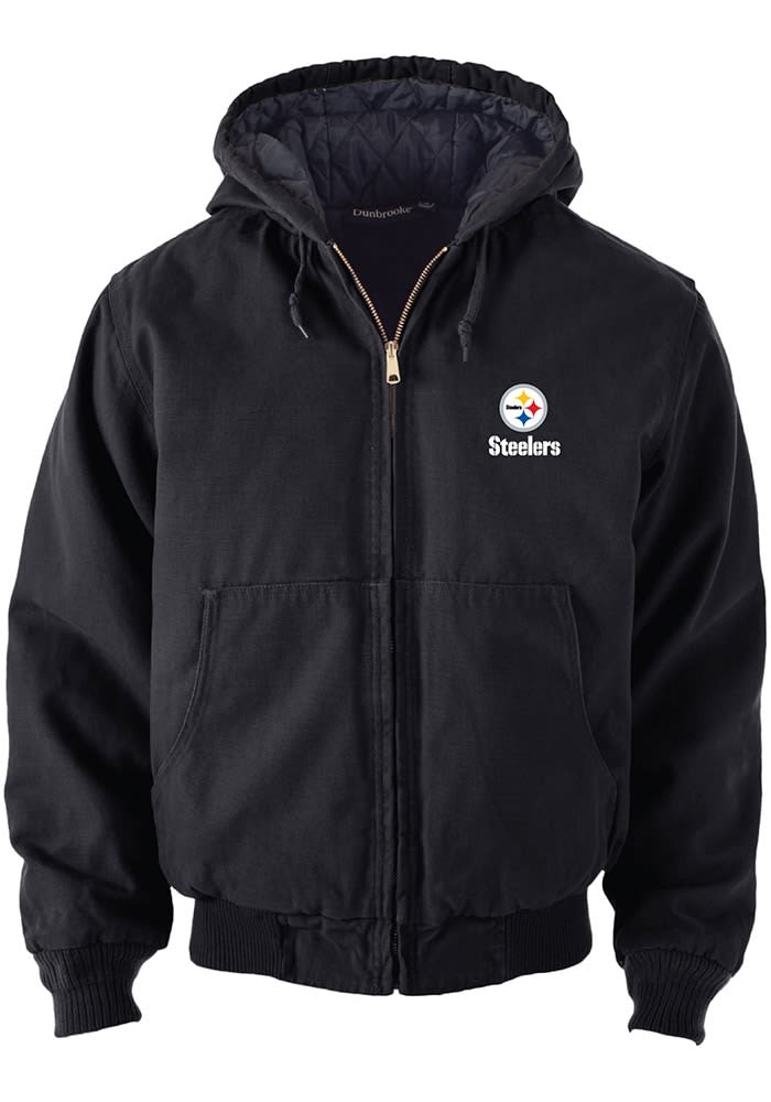 Pittsburgh Steelers NFL Mens DUNBROOKE Cotton Bomber Jacket Sz online XL, NWT