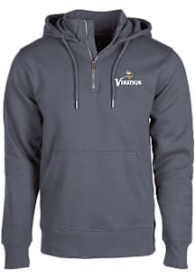 Dunbrooke Minnesota Vikings Mens Grey Defender Hood
