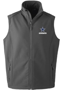 Dunbrooke Dallas Cowboys Mens Grey Archer Sleeveless Jacket