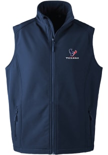 Dunbrooke Houston Texans Mens Navy Blue Archer Sleeveless Jacket