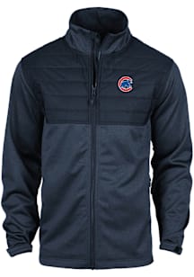 Dunbrooke Chicago Cubs Mens Navy Blue Explorer Medium Weight Jacket