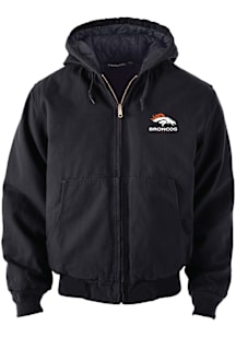 Mens Denver Broncos Dunbrooke Mens Dakota Heavyweight Jacket - Black