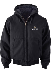 Mens Minnesota Vikings Dunbrooke Mens Dakota Heavyweight Jacket - Black