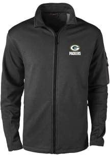 Dunbrooke Green Bay Packers Mens Black Freestyle Medium Weight Jacket