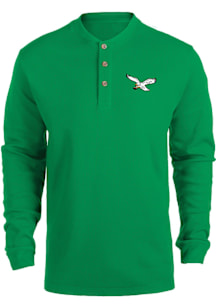 Dunbrooke Philadelphia Eagles Kelly Green Maverick Long Sleeve Fashion T Shirt