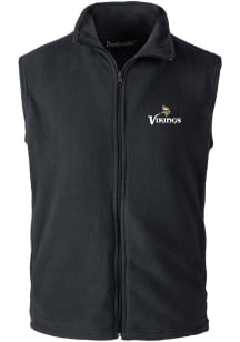 Dunbrooke Minnesota Vikings Mens Black Houston Sleeveless Jacket
