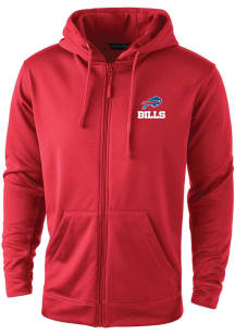 Dunbrooke Buffalo Bills Mens Red Trophy Long Sleeve Zip