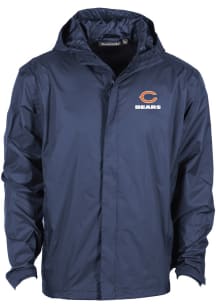 Dunbrooke Chicago Bears Mens Navy Blue Tropic Light Weight Jacket