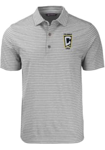 Cutter and Buck Columbus Crew Mens Graphite Forge Stripe Short Sleeve Polo