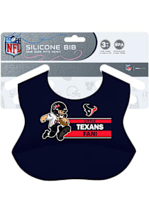 Houston Texans Silicone Baby Bib