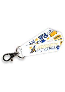 Blue Pitt Panthers Jumbo Team Logo Keychain