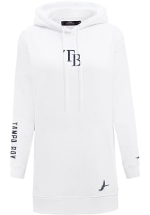 Pro Standard Tampa Bay Rays Womens White Classic Short Sleeve Dress