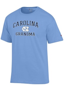 Champion North Carolina Tar Heels Light Blue Grandma Jersey Short Sleeve T Shirt