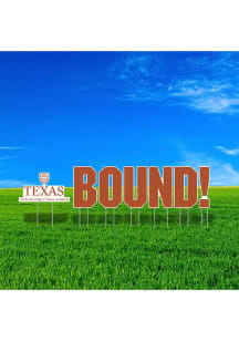 Texas Longhorns Large Bound Yard Sign - Burnt Orange