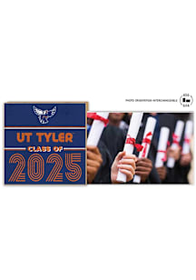 UT Tyler Patriots Class of 2025 unique photo frame Picture Frame - Navy Blue