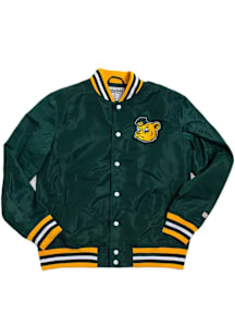 Homefield Baylor Bears Mens Green Bomber Light Weight Jacket