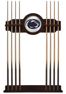 Ash Penn State Nittany Lions Solid Wood Cue Rack Pool Table