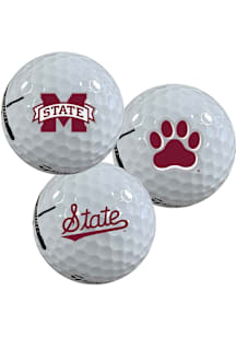 Mississippi State Bulldogs Funny team logo Golf Balls