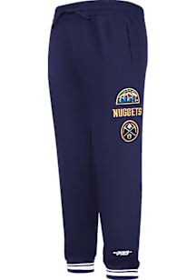 Pro Standard Denver Nuggets Boys Navy Blue Retro Classics Sweatpants