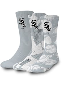 Chicago White Sox ISlide iSlide Primary Mens Crew Socks