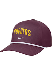 Nike Minnesota Golden Gophers Rise 5P Adjustable Hat - Maroon
