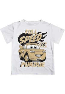 Infant Purdue Boilermakers White Vive La Fete Full Speed Short Sleeve T-Shirt