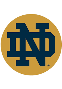 Notre Dame Fighting Irish 3" Main Mark Button - Navy Blue
