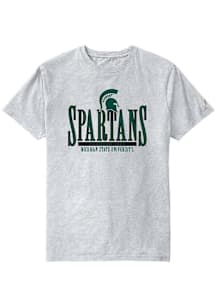 Michigan State Spartans Spartans Script Short Sleeve T Shirt - Ash
