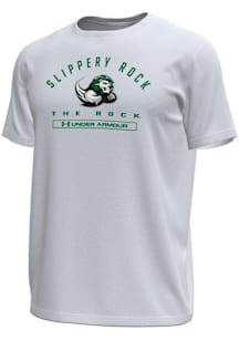 Under Armour Slippery Rock White Name Tech Stretch Short Sleeve T Shirt