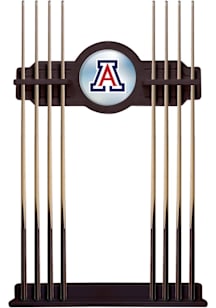 Arizona Wildcats Solid Wood Cue Rack Pool Table