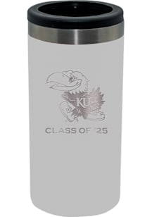 Kansas Jayhawks Class of 2025 12oz Slim Stainless Steel Coolie