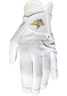 South Dakota State Jackrabbits White Cool Mesh Golf Gloves