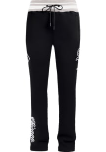 Pro Standard Chicago White Sox Mens Black Script Tail Sweatpants